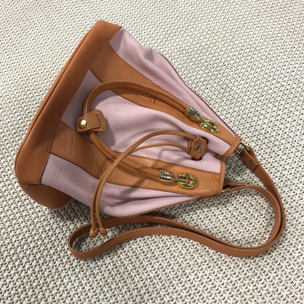 Italian leather, like new, Valentina handbag